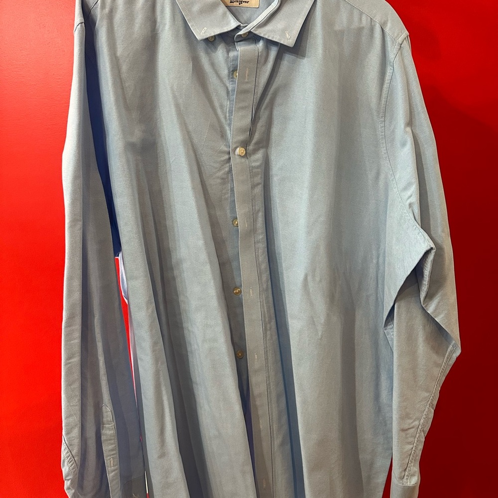 Mens Original Penguin Long Sleeve Dress Shirt